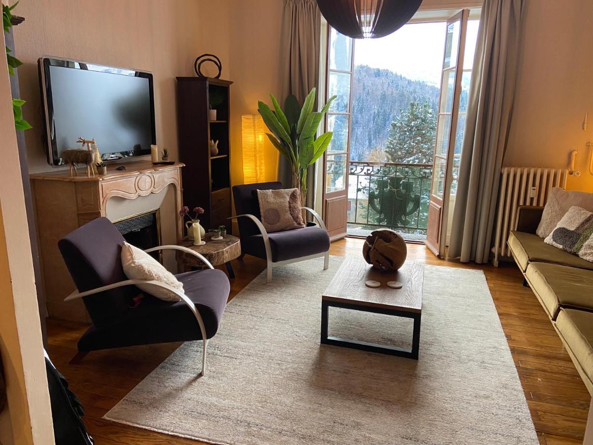 Elegant Historic Apartment Le Mont Joly - 3 Bed 2Bath View 80M2 แซ็งต์-แฌร์เวส์-เลส์-แบ็งส์ ภายนอก รูปภาพ