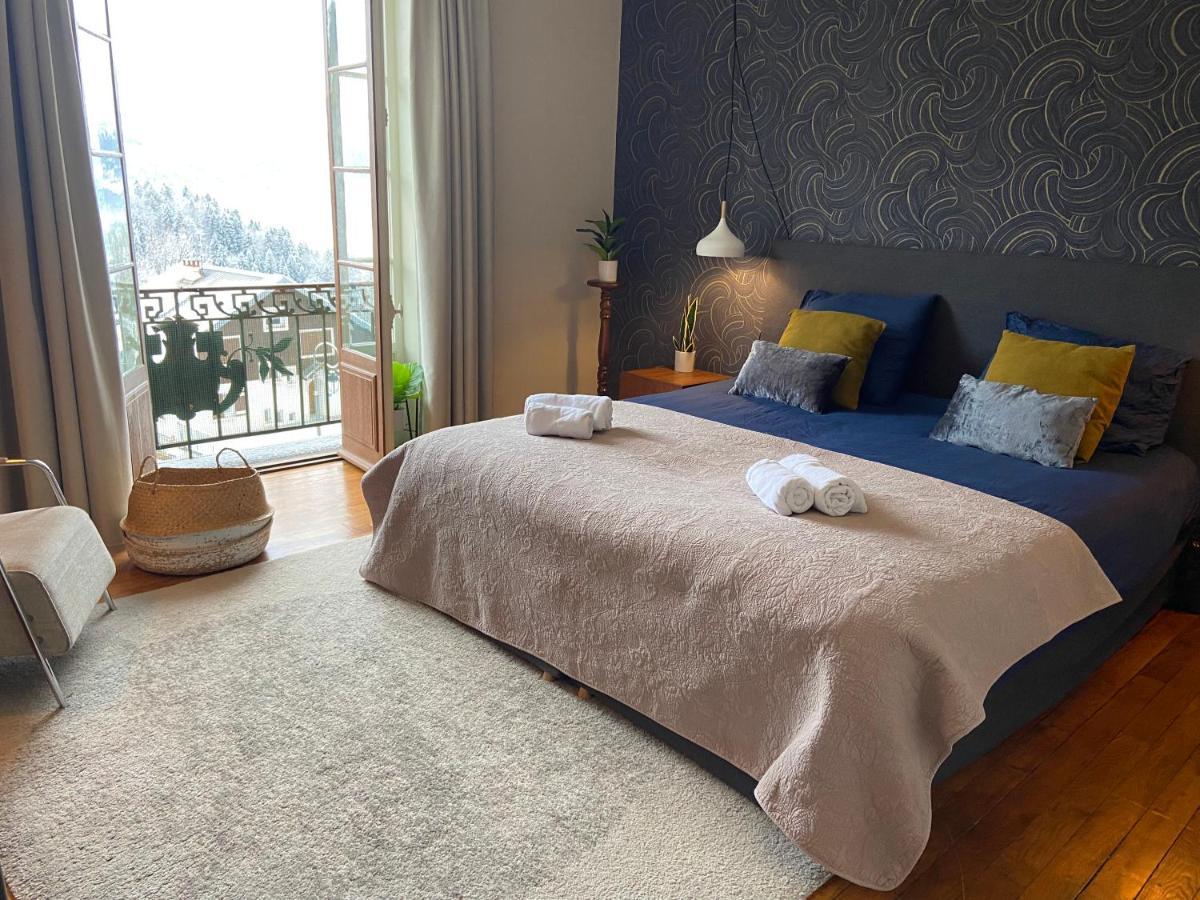 Elegant Historic Apartment Le Mont Joly - 3 Bed 2Bath View 80M2 แซ็งต์-แฌร์เวส์-เลส์-แบ็งส์ ภายนอก รูปภาพ